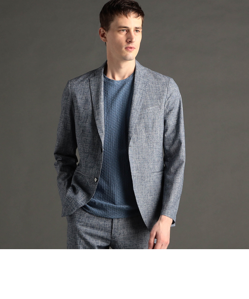 メランジドッツ セットアップジャケット