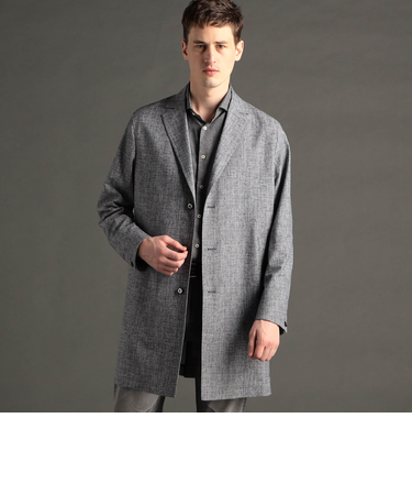 メランジドッツ チェスターコート