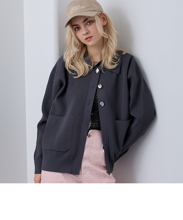 【ZELDA】メタル釦カーディガン