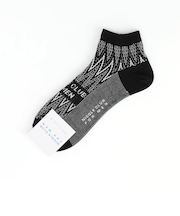 シェブロン×ロゴ ショートソックス(日本製)