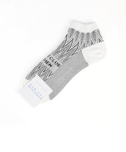 シェブロン×ロゴ ショートソックス(日本製)