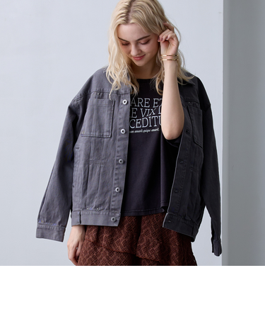 【ZELDA】リベットデザインジャケット