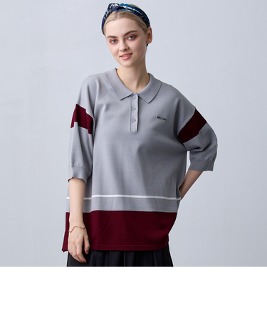 【ZELDA】ラガーポロシャツニット