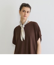 柄プリーツスカーフ