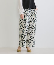 フラワープリントパンツ