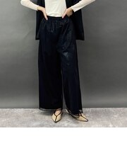 箔プリントレイヤードパンツ