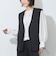 【WALDO】裾スピンドル入りレイヤード風ベスト