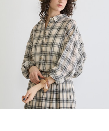 【セットアップ対応】チェックシャツ