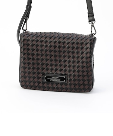 メッシュフラップ2WAYショルダーバッグ