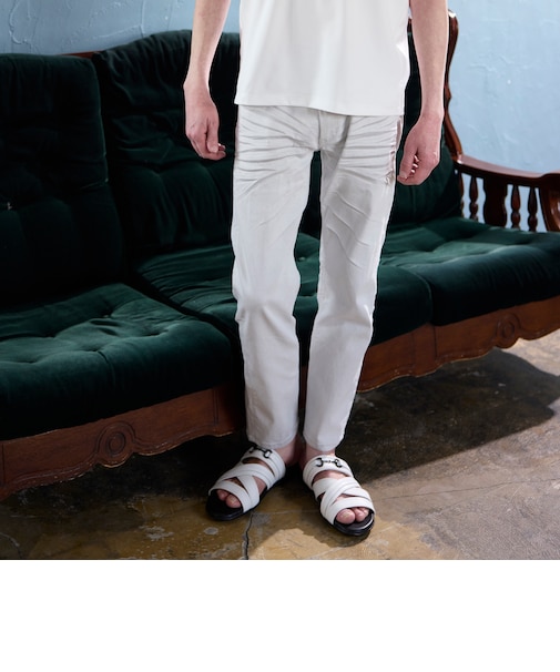 8分丈アラカルト5ポケットパンツ