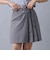 アシメプリーツミニスカート