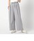 リネンライク　イージーパンツ