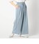 リネンライク　イージーパンツ