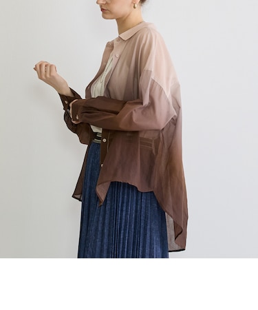 グラデーションシャツ