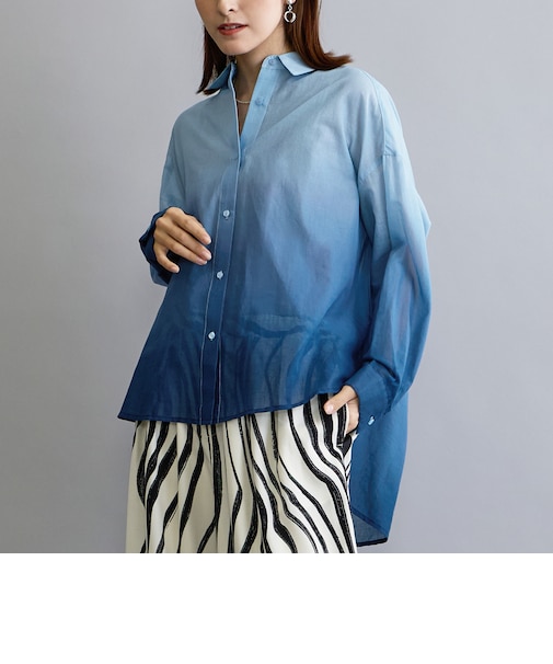 グラデーションシャツ