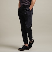 【HIDEAWAYS BLACK】ジオメトリックシアージャカードパンツ