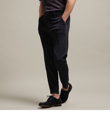 【HIDEAWAYS BLACK】ジオメトリックシアージャカードパンツ