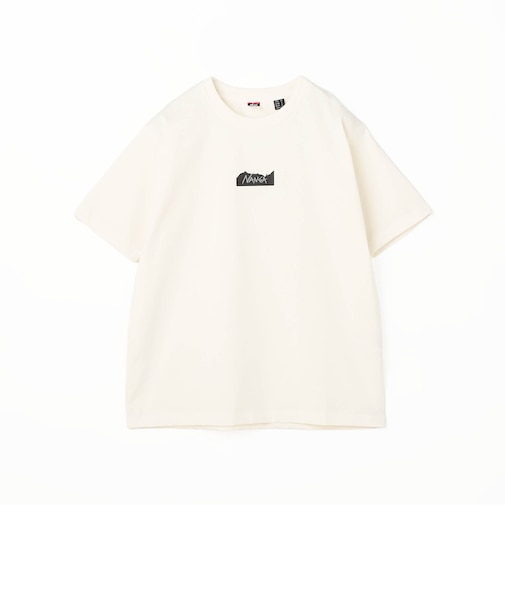 NANGA ECO HYBRID MT LOGO TEE
