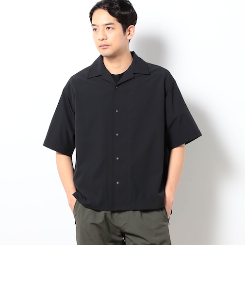 ストレッチリップ オープンカラーシャツ