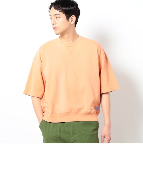 BROOKLYN OVERALL スムースフェード加工Tシャツ