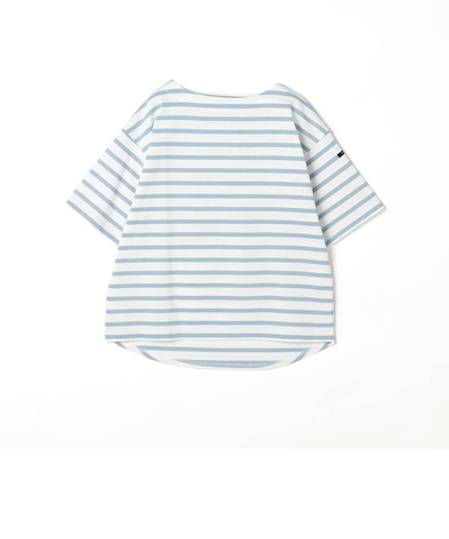 日本製デラヴェ天竺 半袖Ｔシャツ　ボーダー/シーズンカラー