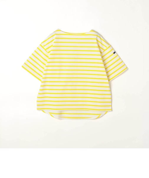 日本製デラヴェ天竺 半袖Ｔシャツ　ボーダー/シーズンカラー