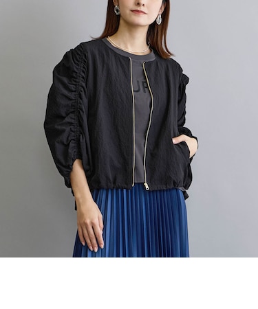 袖ギャザーブルゾン