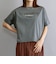エンボスデザインTシャツ