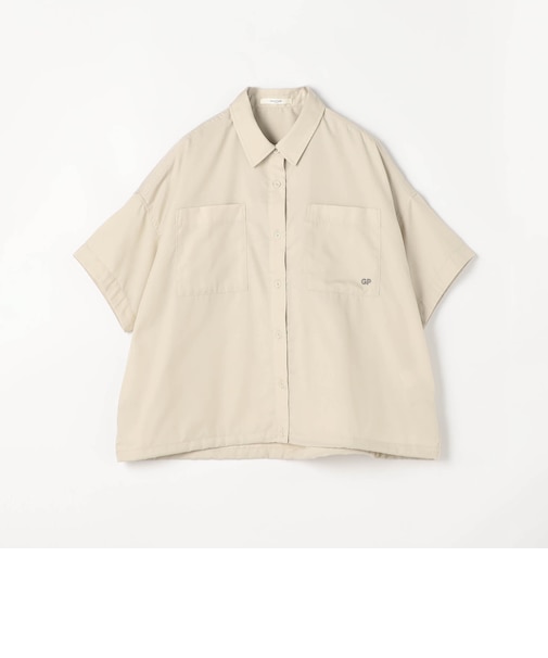 ドロスト付き 半袖シャツ