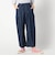 【BROOKLYN OVERALL 】カーゴポケット付きバレルレッグパンツ