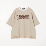 ミジンボーダーフロッキーロゴTシャツ