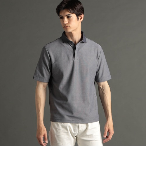 ハニカムジャカードニット ポロシャツ｜ニコルの通販｜&mall（アンド
