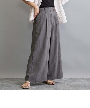 ワイドタックパンツ