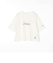 【DISCUS 別注】袖ロールアップバックプリントTシャツ