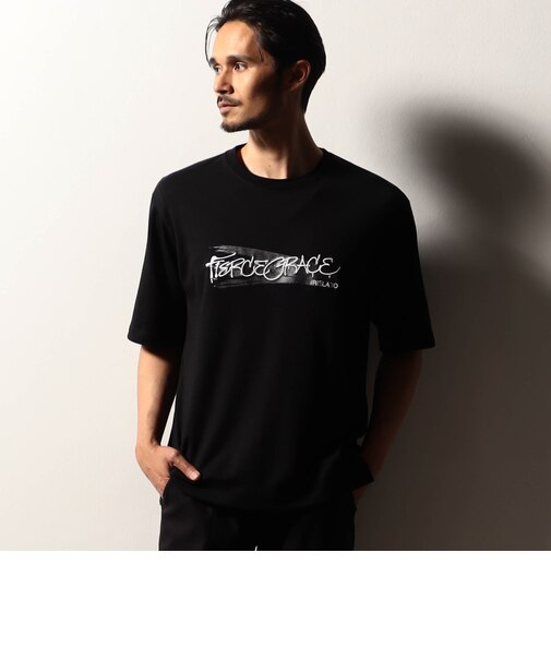 【RIELABO】刺繍ロゴプリントTシャツ