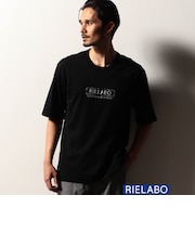 【RIELABO】ロゴデザイン クルーネックＴシャツ