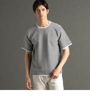 ラギッドワッフル リラックスフィットクルーネックTシャツ