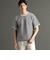 ラギッドワッフル リラックスフィットクルーネックTシャツ