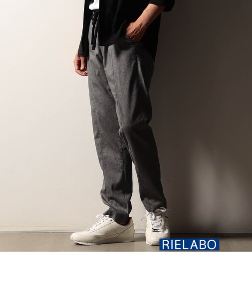 【RIELABO】ワッフルストレッチイージーパンツ