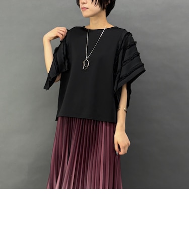 ハンカチヘム半袖Tシャツ