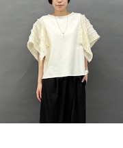 ハンカチヘム半袖Tシャツ