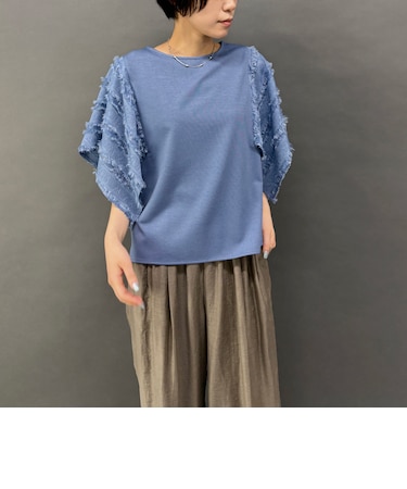 ハンカチヘム半袖Tシャツ