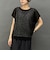透け感のあるシアートップス×タンクセット