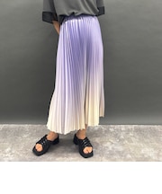 着心地抜群!大人グラデーションプリーツスカート