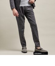 【HIDEAWAYS BLACK】ラッセルジャカードボンディングパンツ