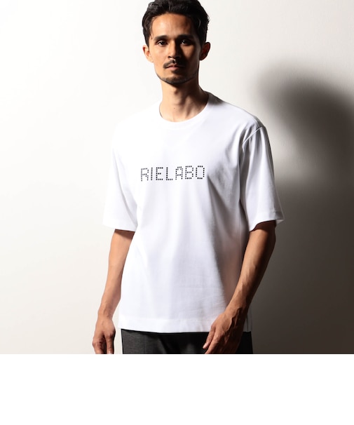 【RIELABO】アラカルトプリント クルーネックTシャツ(日本製)