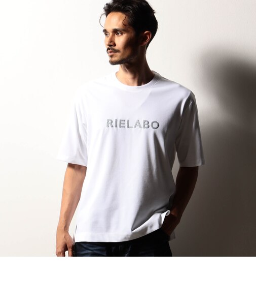 【RIELABO】アラカルトプリント クルーネックTシャツ(日本製)