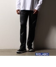 【RIELABO】レザーライクジャージ デザインパンツ