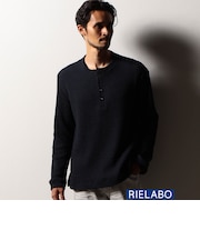 【RIELABO】ヘンリーネックカットソー(日本製)
