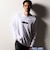 【RIELABO】フロッキープリント クルーネックTシャツ(日本製)